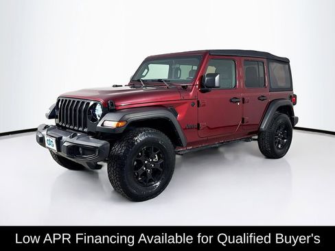 Used 2021 Jeep Wrangler Unlimited Sport AWD/4WD image 3