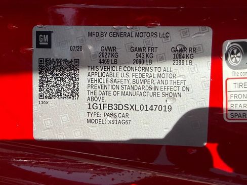 Used 2020 Chevrolet Camaro LT w/ RS Package RWD image 31