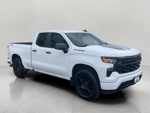 Certified 2024 Chevrolet Silverado 1500 Custom w/ Rally Edition AWD/4WD image 1