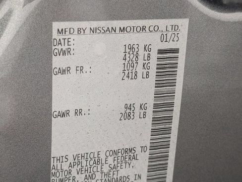 Used 2025 Nissan Altima 2.5 SV FWD image 36
