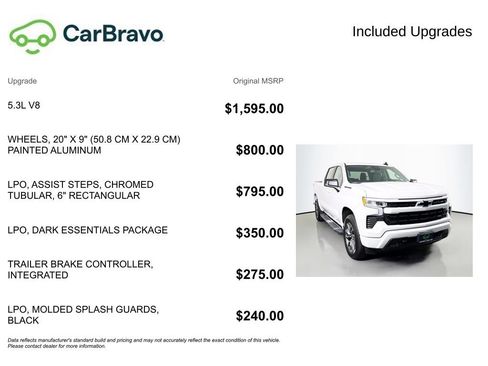 Certified 2023 Chevrolet Silverado 1500 RST w/ LPO, Dark Essentials Package AWD/4WD image 16