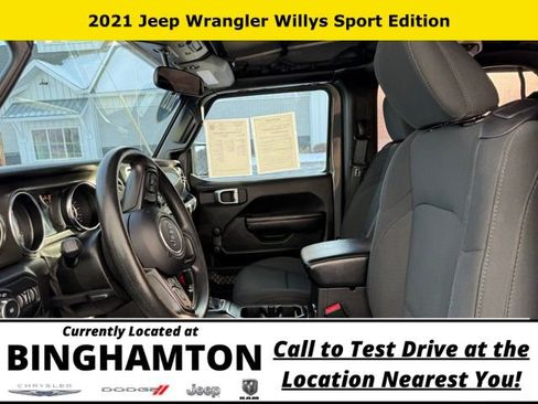 Used 2021 Jeep Wrangler Sport image 8