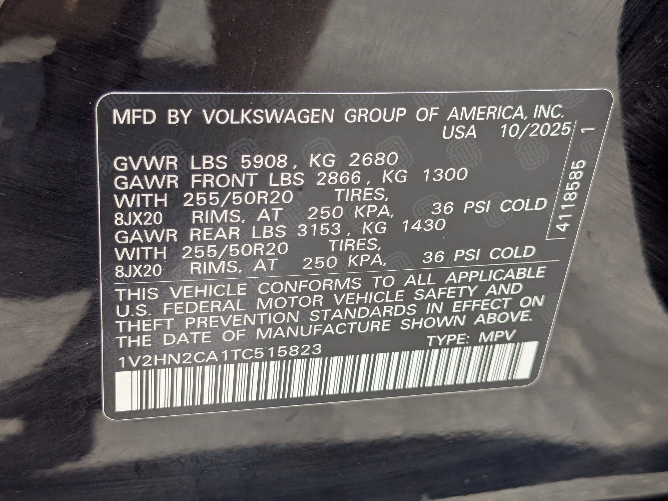 Used 2026 Volkswagen Atlas SE AWD/4WD image 36