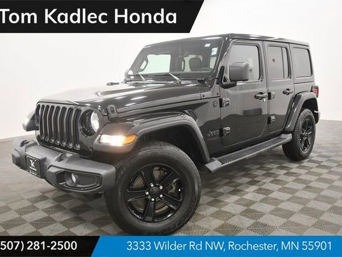 Used 2020 Jeep Wrangler Unlimited Sahara image 1