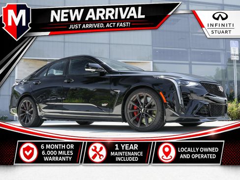 Used 2024 Cadillac CT4 V Blackwing w/ Carbon Fiber 1 Package RWD image 1