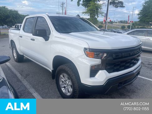 Used 2023 Chevrolet Silverado 1500 W/T w/ WT Value Package AWD/4WD image 3