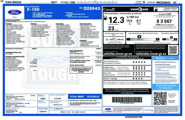 Used 2024 Ford F150 XLT AWD/4WD image 6