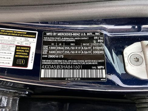 Certified 2017 Mercedes-Benz GLE 350 image 37