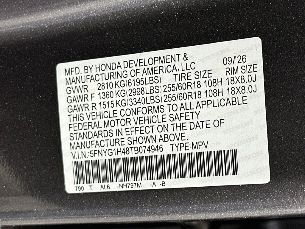 New 2026 Honda Pilot EX-L image 33