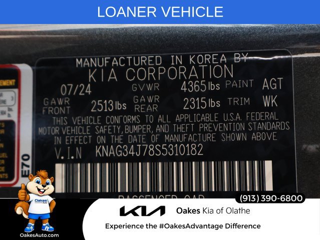 New 2025 Kia K5 EX FWD image 38