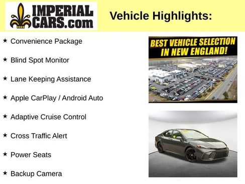 Used 2026 Toyota Camry SE w/ Convenience Package FWD image 8