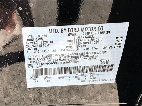 Certified 2024 Ford Edge SE image 16