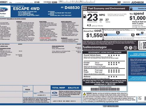 Used 2018 Ford Escape Titanium image 35