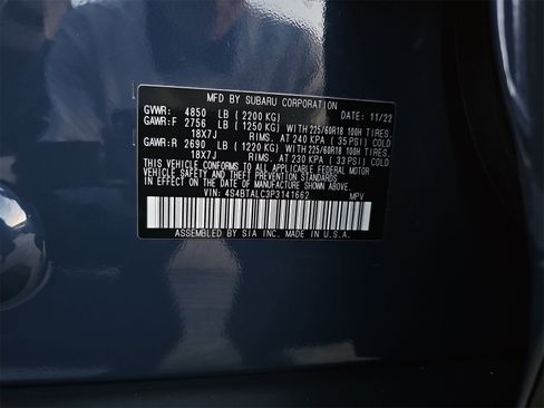 Used 2023 Subaru Outback Onyx Edition image 39