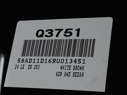 Certified 2024 Lexus ES 250 w/ Premium Package image 32