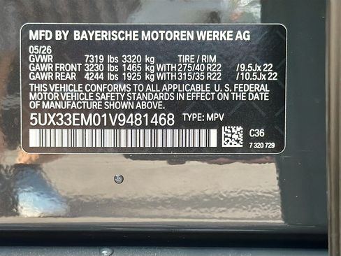 New 2027 BMW X7 M60i AWD/4WD image 47