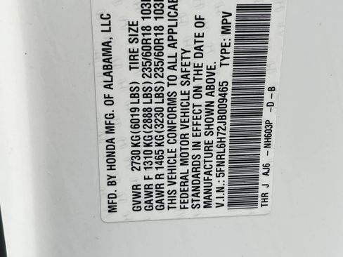 Used 2018 Honda Odyssey EX-L image 33