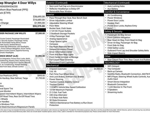 Used 2025 Jeep Wrangler Unlimited Sport AWD/4WD image 19