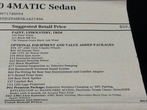 Used 2019 Mercedes-Benz E 450 4MATIC Sedan image 56