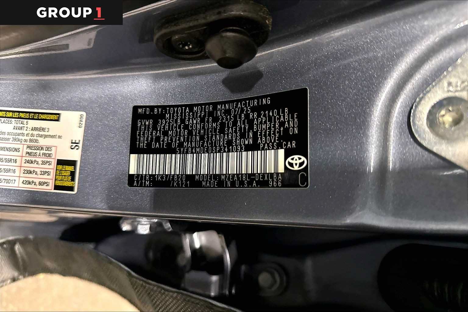 Certified 2025 Toyota Corolla LE FWD image 37