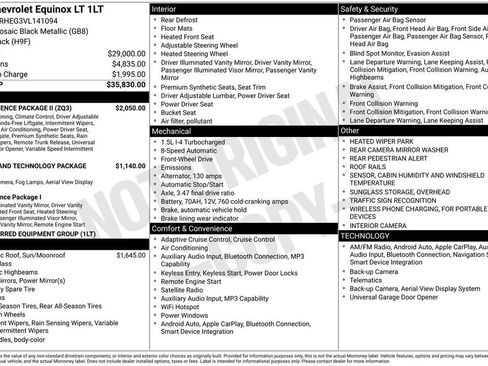 New 2027 Chevrolet Equinox LT w/ Convenience Package II FWD image 28