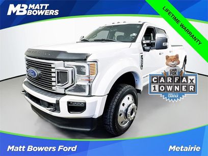 Used 2022 Ford F450 Platinum w/ FX4 Off-Road Package