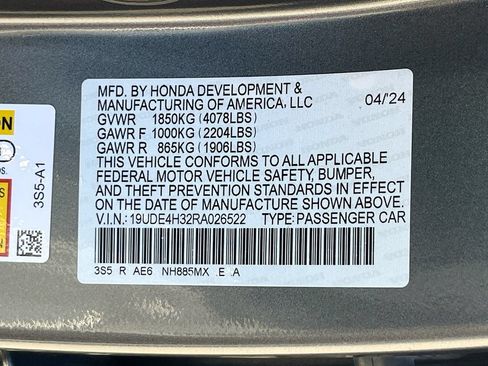 Used 2024 Acura Integra A-Spec FWD image 31