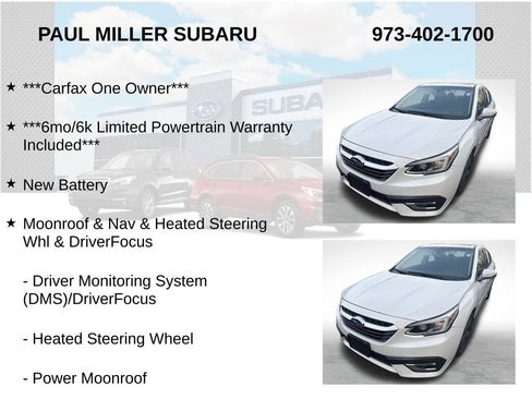 Certified 2022 Subaru Legacy Limited image 8
