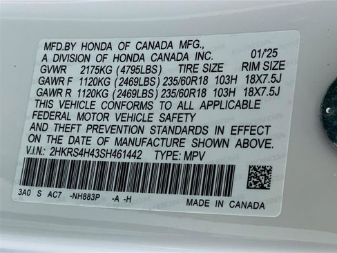 Used 2025 Honda CR-V EX image 37