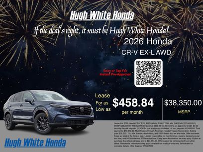 New 2026 Honda CR-V EX-L