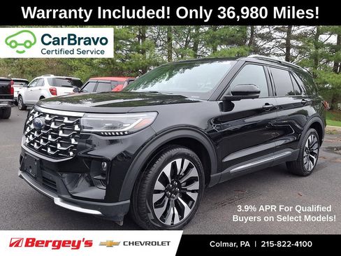Used 2025 Ford Explorer Platinum w/ LUX Leather Package AWD/4WD image 1
