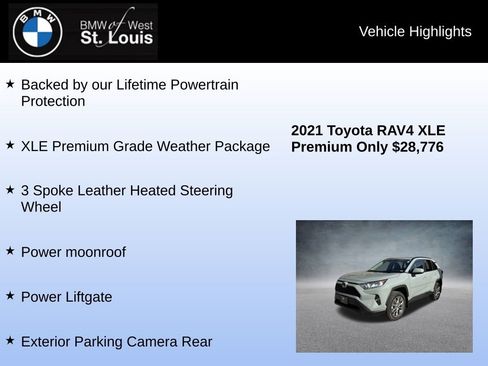 Used 2021 Toyota RAV4 XLE Premium image 7