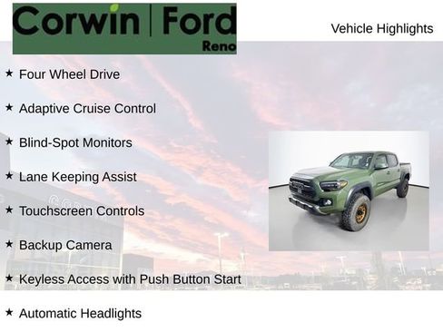 Used 2022 Toyota Tacoma TRD Off-Road w/ Technology Package image 8