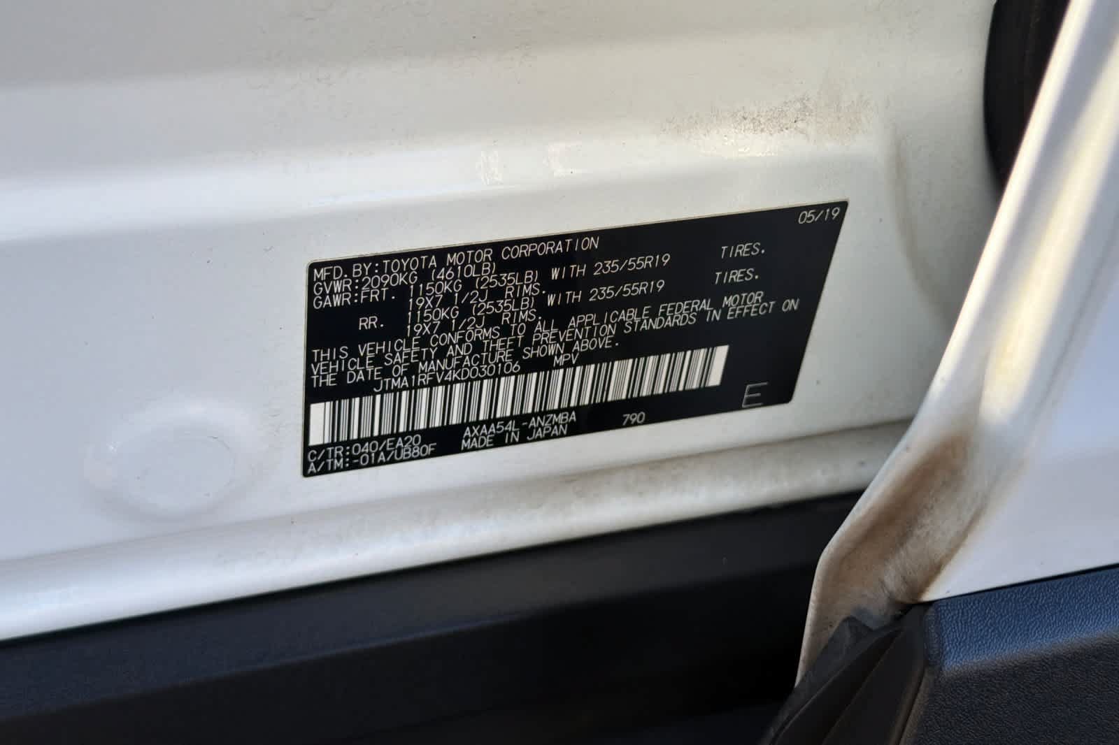 Used 2019 Toyota RAV4 XLE Premium w/ Cold Weather Package AWD/4WD image 33