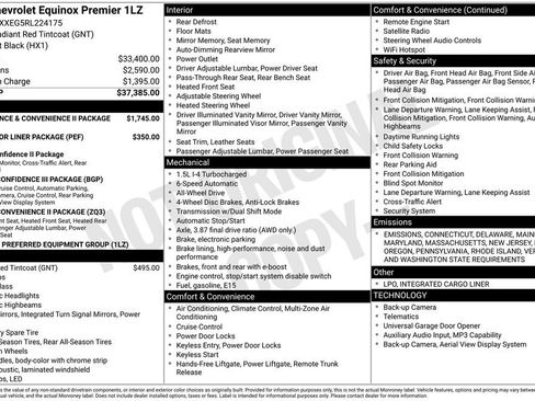 Used 2024 Chevrolet Equinox Premier image 35