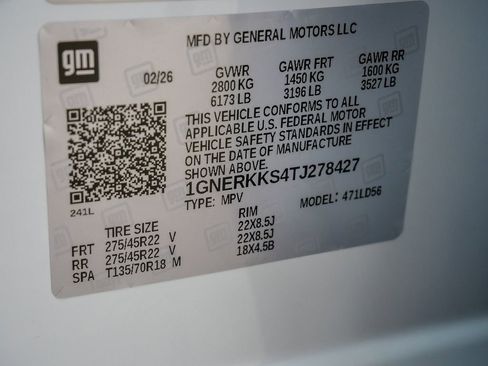 New 2026 Chevrolet Traverse High Country w/ LPO, Floor Liner Package image 38