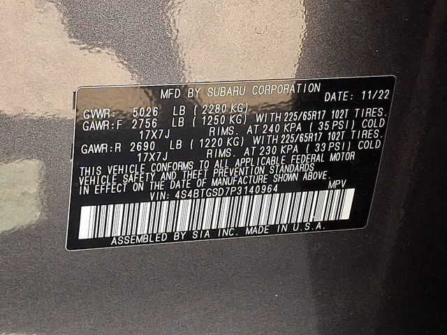 Used 2023 Subaru Outback Wilderness AWD/4WD image 17