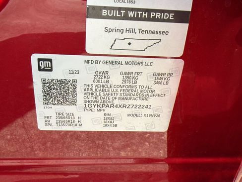 Used 2024 Cadillac XT6 Luxury w/ LPO, Floor Liner Package FWD image 24