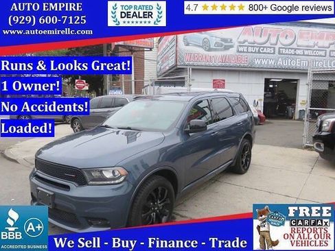 Used 2020 Dodge Durango GT w/ Blacktop Package AWD/4WD image 1