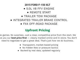 Used 2015 Ford F150 XLT w/ Equipment Group 302A Luxury video 1