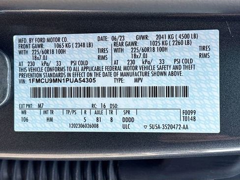 Used 2023 Ford Escape ST-Line w/ Tech Pack #1 image 32