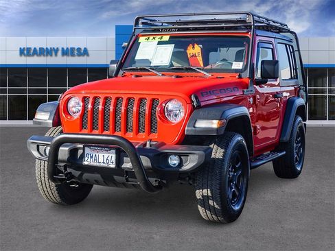 Used 2020 Jeep Wrangler Sport image 3