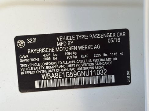 Used 2016 BMW 320i 320i image 19