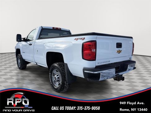 Used 2018 Chevrolet Silverado 2500 W/T w/ Snow Plow Prep Package image 3