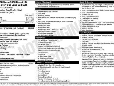 Used 2024 GMC Sierra 3500 Denali Ultimate AWD/4WD image 7