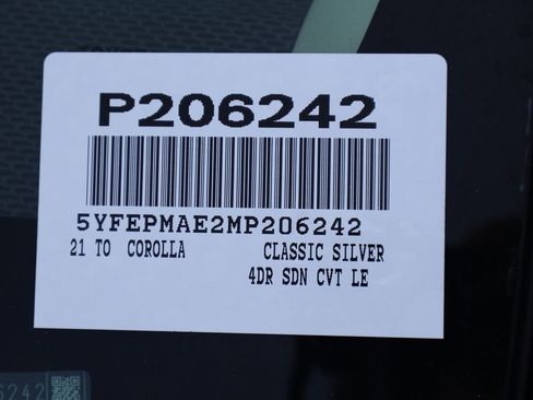 Used 2021 Toyota Corolla LE FWD image 7