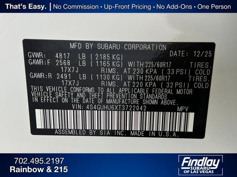 New 2026 Subaru Crosstrek 2.5i Wilderness image 34