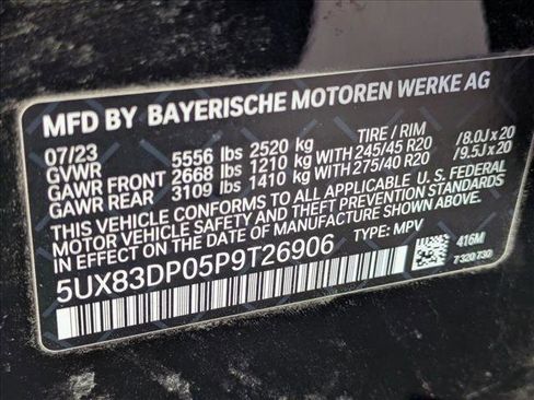 Used 2023 BMW X3 M40i w/ Premium Package AWD/4WD image 16