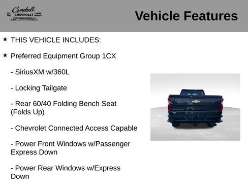 Used 2024 Chevrolet Silverado 2500 Custom w/ Custom Value Package AWD/4WD image 5