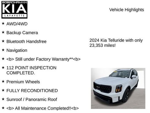 Used 2024 Kia Telluride SX Prestige X-Pro AWD/4WD image 7